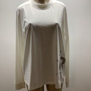 Reebok Size 2XL Women Q3 IDE LONGSLEEVE Chalk Longsleeve Shirt. New With Tags